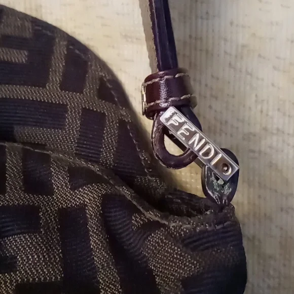 AUTHENTIC Vintage FENDI Zucca Handbag - Picture 15 of 16